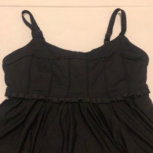 Lululemon Black yoga top Size 4